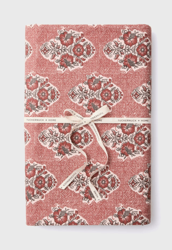 pink Baroque Floral Tablecloth